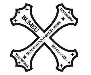 BUMBU THE ORIGINAL THE ORIGINAL RUM WITH NATURAL FLAVORS 35% ALC./VOL. logo