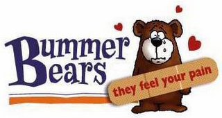BUMMER BEARS THEY FEEL YOUR PAIN logo