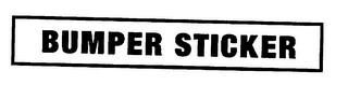 BUMPER STICKER logo