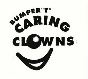 BUMPER "T" CARING CLOWNS logo