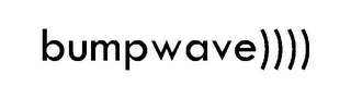BUMPWAVE)))) logo