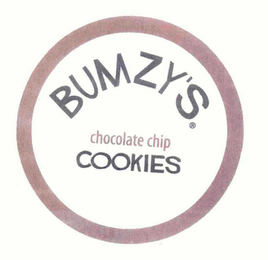 BUMZY'S CHOCOLATE CHIP COOKIES logo