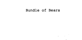 BUNDLE OF BEARS logo