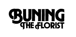 BUNING THE FLORIST logo