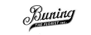 BUNING THE FLORIST INC. logo