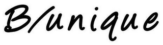B/UNIQUE logo