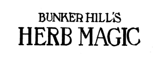 BUNKER HILL'S HERB MAGIC logo