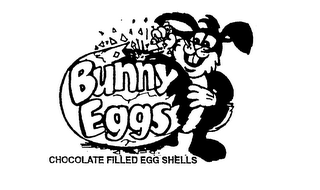 BUNNY EGGS CHOCOLATE FILLED EGG SHELLS logo