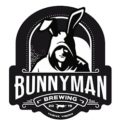 BUNNYMAN BREWING TRD MRK 20 19 FAIRFAX, VIRGINIA logo