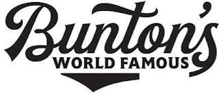 BUNTON'S WORLD FAMOUS logo