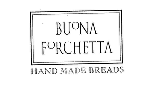 BUONA FORCHETTA HAND MADE BREADS logo