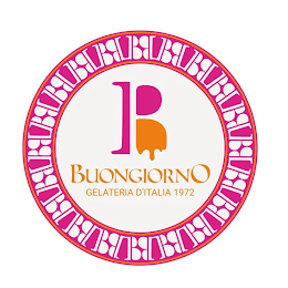 BUONGIORNO GELATERIA D'ITALIA 1972 logo