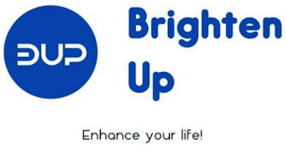 BUP BRIGHTEN UP ENHANCE YOUR LIFE logo
