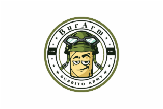 BURARM ESTD BURRITO ARMY .... logo