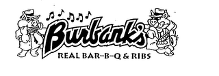 BURBANK'S REAL BAR-B-Q & RIBS logo