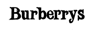 BURBERRYS logo