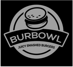BURBOWL JUICY SMASHED BURGERS logo