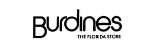 BURDINES THE FLORIDA STORE