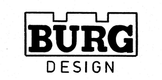 BURG DESIGN logo