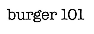 BURGER 101 logo