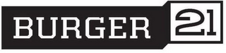 BURGER 21 logo