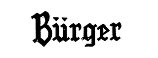 BURGER logo
