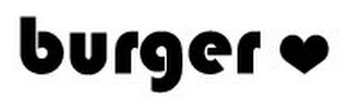 BURGER logo