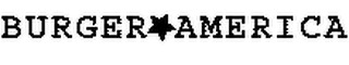 BURGER AMERICA logo