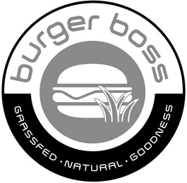 BURGER BOSS GRASSFED NATURAL GOODNESS logo