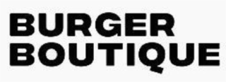 BURGER BOUTIQUE logo
