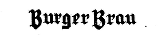 BURGER BRAU logo