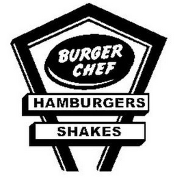 BURGER CHEF HAMBURGERS SHAKES logo