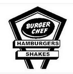 BURGER CHEF HAMBURGERS SHAKES logo