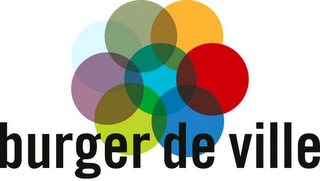 BURGER DE VILLE logo