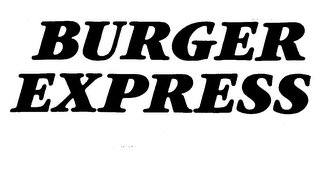 BURGER EXPRESS logo