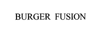 BURGER FUSION logo