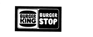 BURGER KING BURGER STOP logo