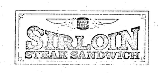 BURGER KING SIRLOIN STEAK SANDWICH logo