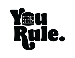 BURGER KING YOU RULE. logo
