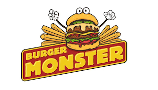 BURGER MONSTER logo