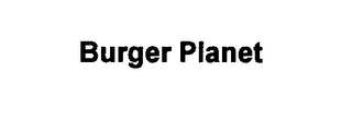 BURGER PLANET logo