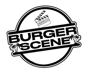 BURGER SCENE logo