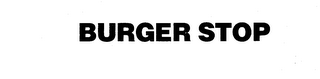 BURGER STOP logo