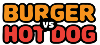 BURGER VS HOTDOG logo