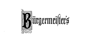 BURGERMEISTER'S logo