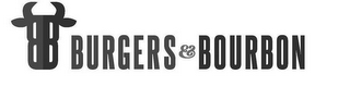 BURGERS & BOURBON logo