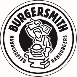 BURGERSMITH HANDCRAFTED HAMBURGERS logo