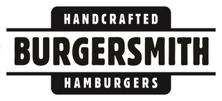 BURGERSMITH HANDCRAFTED HAMBURGERS logo
