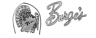 BURGE'S logo