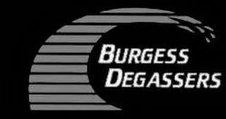 BURGESS DEGASSERS logo